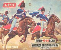Waterloo Napoleonic British cavalry 1815 HO//OO Scale AIRFIX Pre-owned Vintage
