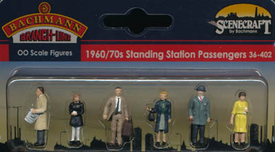 Bachmann Scenecraft 36-044 Station Passengers Standing OO scale 