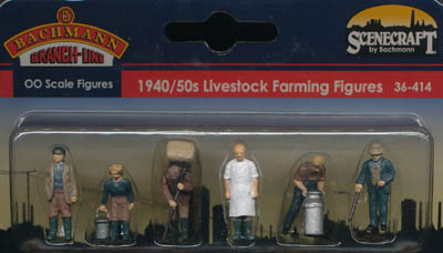 Bachmann sets of high quality hand painted figures in OO gauge 