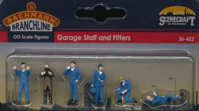 Bachmann Garage Staff and Fitters box