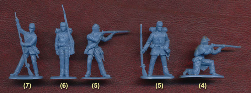 54mm American Civil War Union Heads by Ultracast P/n 54001 for sale online 