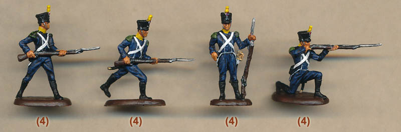 A Call To Arms 1/72 Napoleonisch Französische Infanterie 1815 #58 