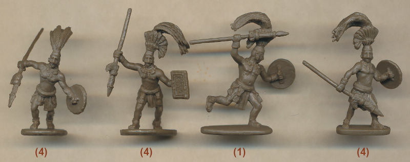 Caesar Miniatures 1/72 027 Maya Warriors Classic Period