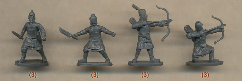 Caesar Miniatures 1/72 Ancient Chinese Shang v.s Zhou Dynasty Troopers # 029 