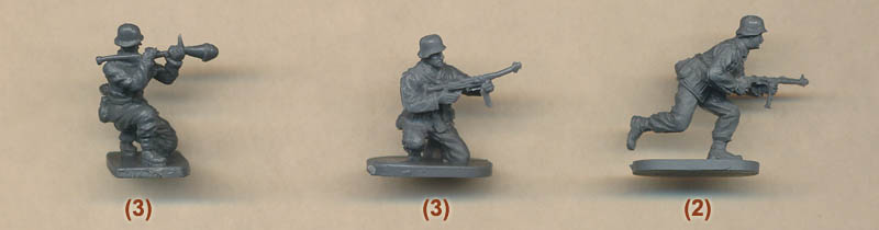 Details about   1:72 German Army Attack Forces 6-Piece Set 