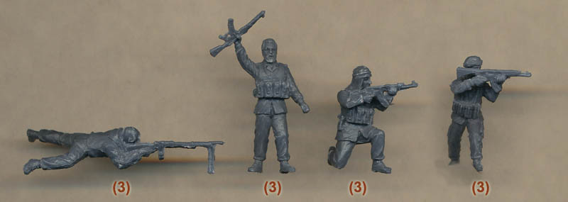 8pcs Diff. Poses New Caesar 1/72 Middle Eastern Militia Figures Toy Soldiers 
