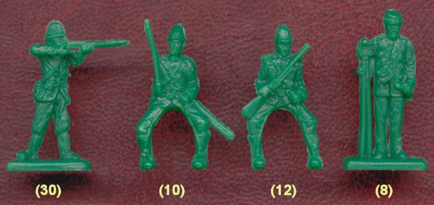 AGE OF IMPERIALISM/PARTS MINIATURES M28 4 CITY PLASTIC TOKENS  /WAR 