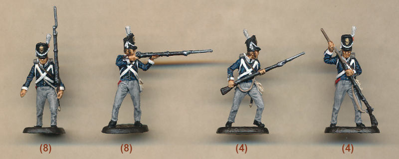 CP Militaria J Demart Costumes Military Infantry Dutch Belgian 1815 