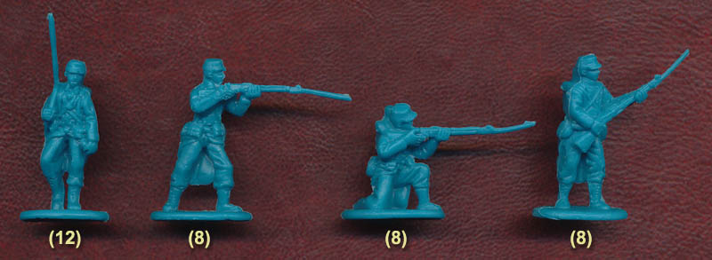 Early 1/72 Scale 25mm HäT/HaT WWI French Infantry 