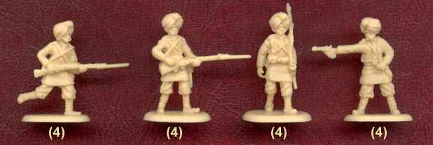 ARMIES IN PLASTIC 5740-BRITISH INDIAN ARMY "Malakand 'Field Force années 1890 1:32 