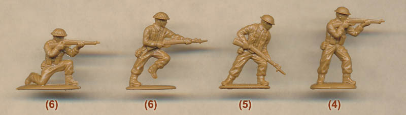 bagged not box Plastic Soldier 1/72 WWII Late War German Infantry # WW2020003 