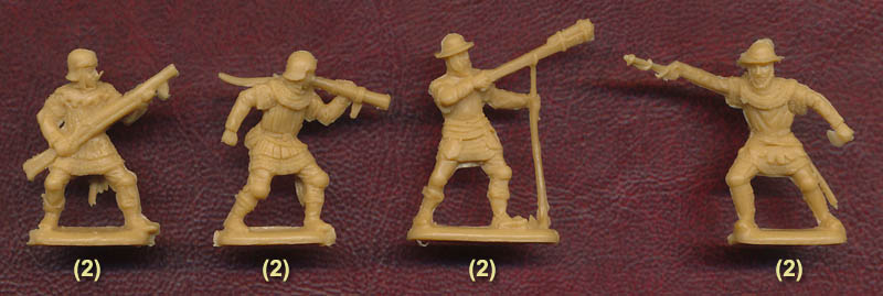 ORION 1/72 Medieval Siege troupes # 72019 