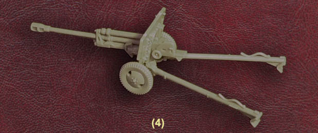 WW2-1/72 20MM RUSSIAN ZIS 2/3 GUN WW2G20002 PLASTIC SOLDIER COMPANY 
