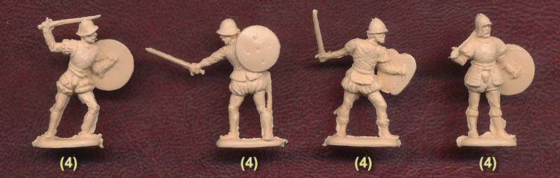 Red Box Models 1/72 SPANISH INFANTRY WITH PIKE 16th Century Figure Set #3 