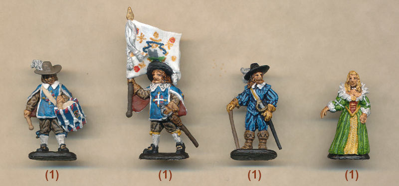 Details about   Red Box 72146 Model Mounted Musketeers of the King of France scale 1/72 kit 