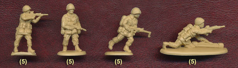 Revell #2519 Modern British Infantry 1/72 Scale 54 Pieces MIB on sprue 