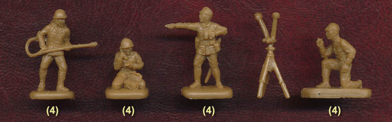 Strelets Models 1/72 IMPERIAL JAPANESE TYPE 96 GUN WITH CREW Figure Set