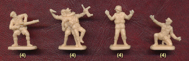 Strelets #M145 SAS Desert Ambush 1/72 Scale 60 Figures orange/tan 