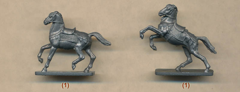 Horse for knight quality Russian made plastic 
