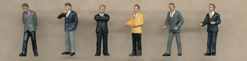 Bachmann Businessmen figures