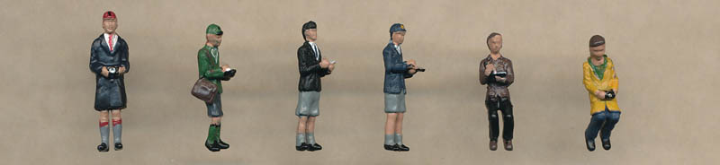 Bachmann Trainspotters figures