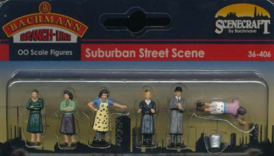 Bachmann Suburban Street Scene box