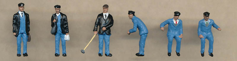 Bachmann 1950s Train Crew figures