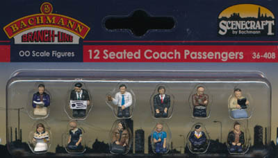 Bachmann Seated Coach Passengers box