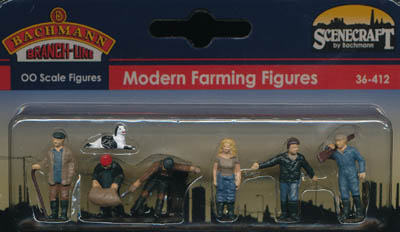 Bachmann Modern Farming Figures box