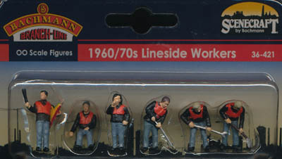 Bachmann 1960/70s Lineside Workers box