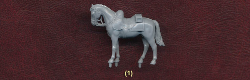 Figurines Militaires Zvezda 1/72 - État Major Des Dragons Russes à Cheval 1812-1814 - Kit De 3 Figurines Non Peintes - 20 Pièces